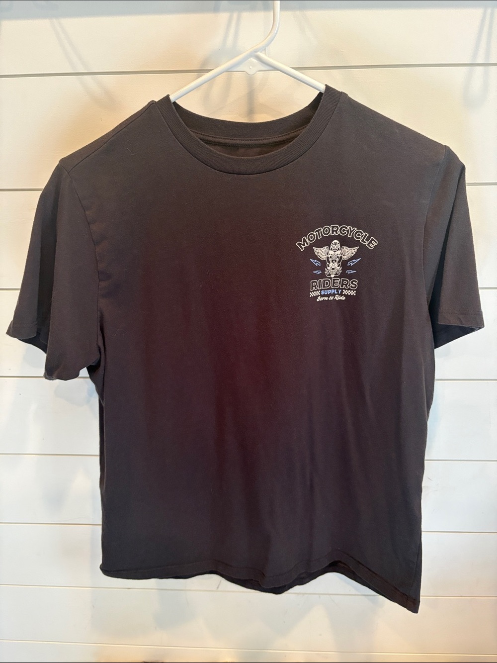 RSQ Black Motorcycle Riders Graphic Tee